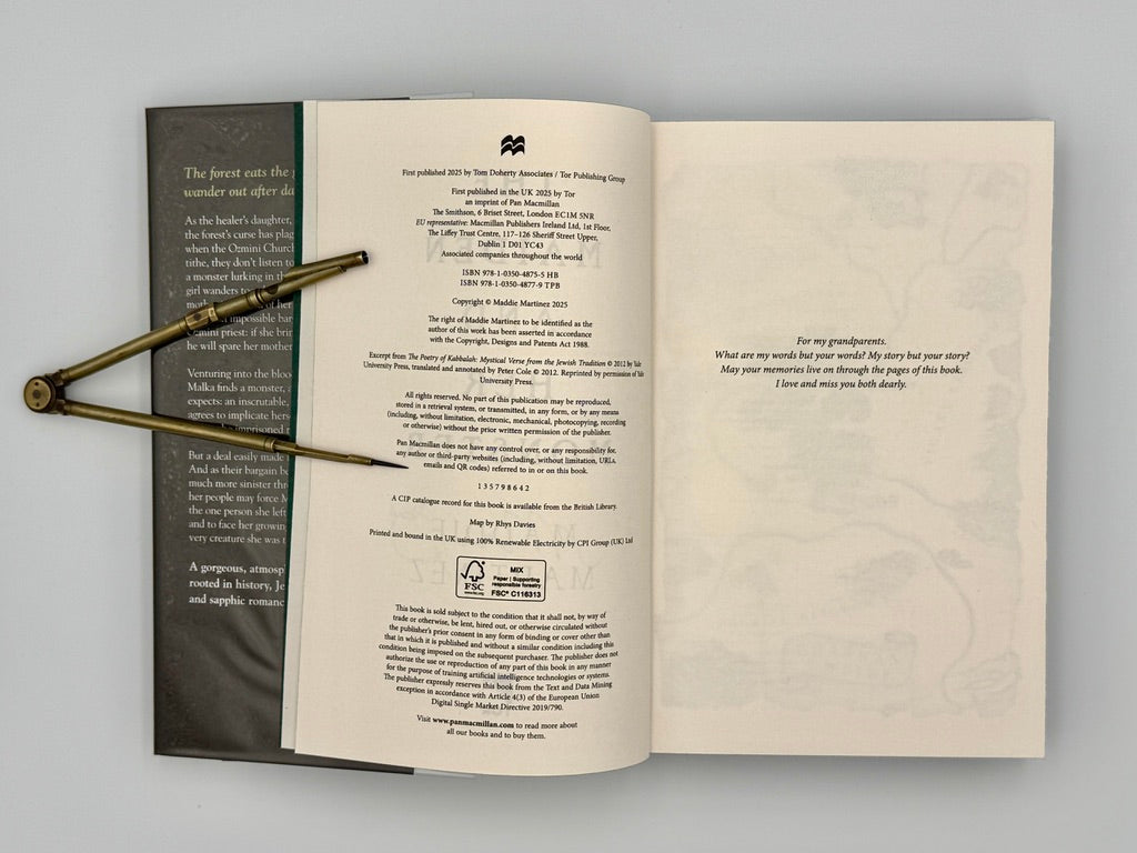 Maddie Martinez - The Maiden & Her Monster - SIGNED LIMITED EDITION