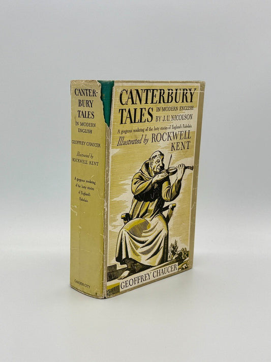 Canterbury Tales – Geoffrey Chaucer – Rockwell Kent Illus. – 1934 Garden City HC1