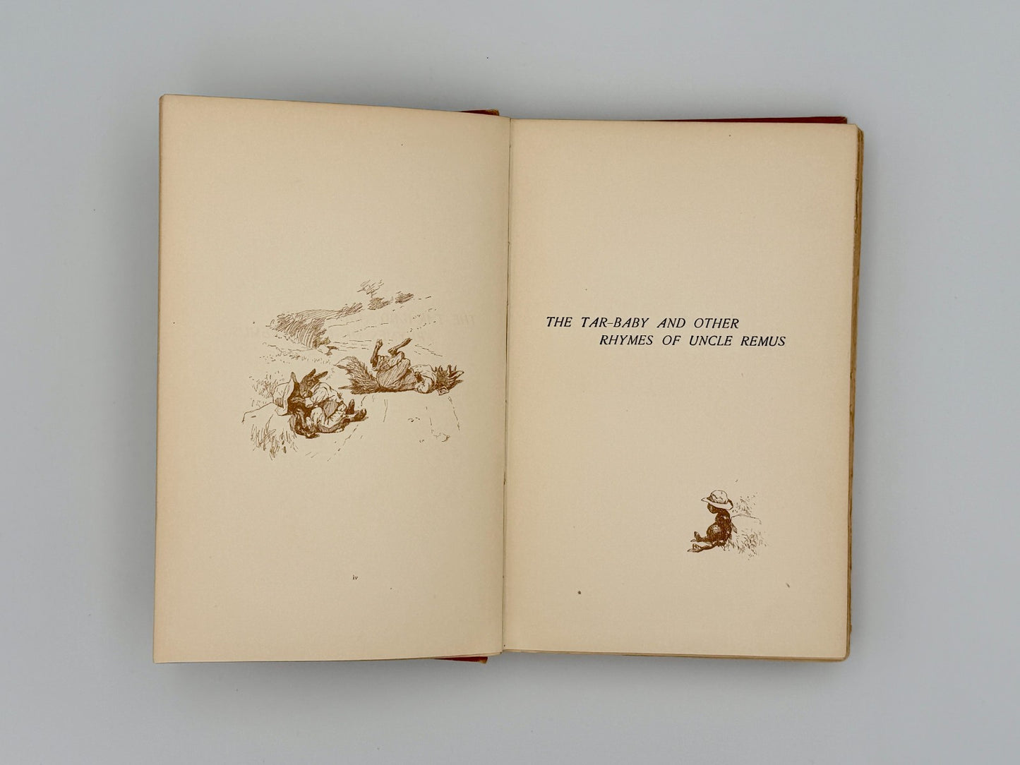 1904 First Edition - Uncle Remus & Tar-Baby – Joel Chandler Harris – Illustrated6