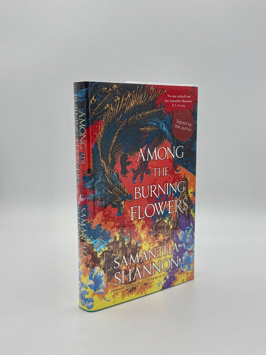 SIGNED - Among the Burning Flowers - Samantha Shannon (2025, Hardcover)1