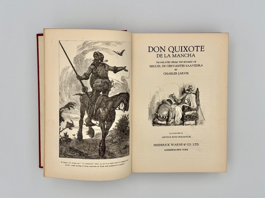 Miguel de Cervantes Saavedra - Don Quixote de la Mancha - with Arthur Boyd Houghton Illustrations