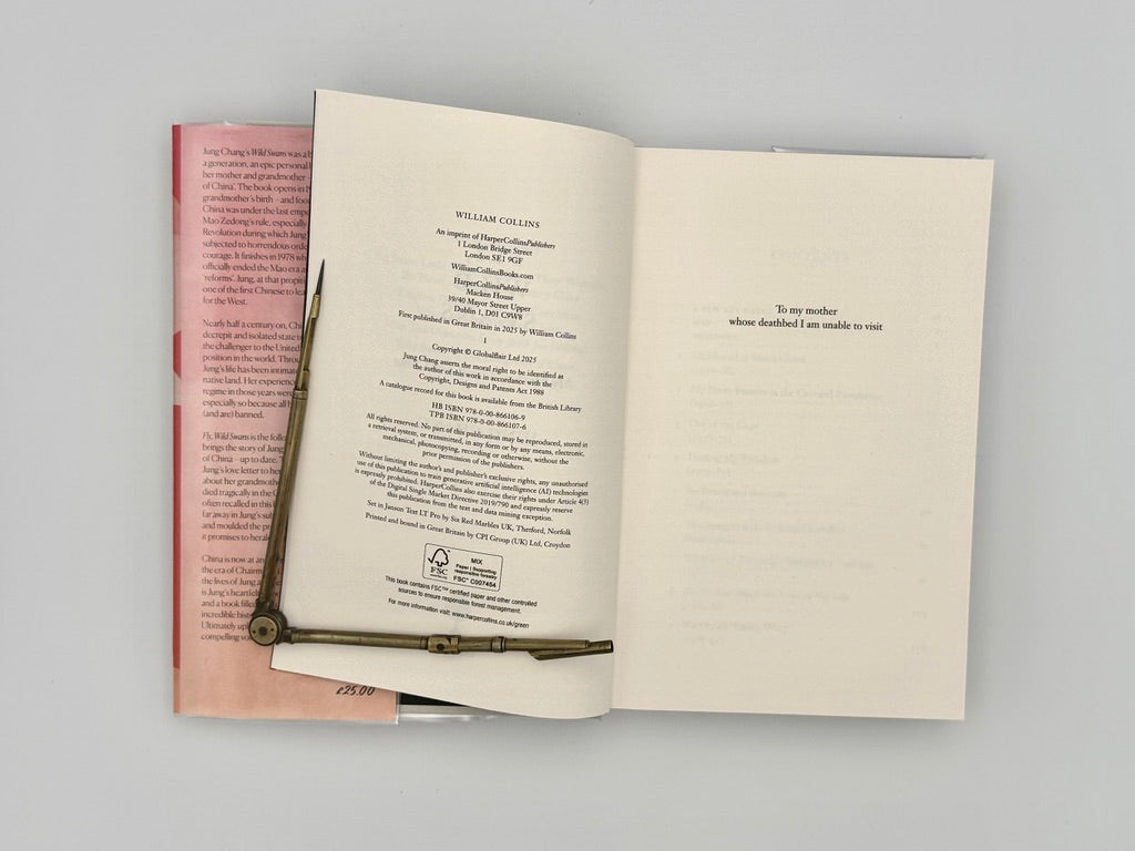 Jung Chang – Fly, Wild Swans – SIGNED
