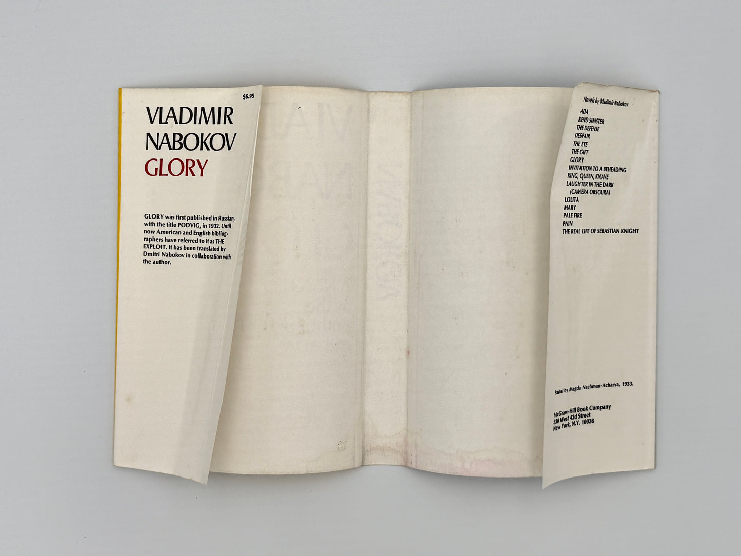 Vladimir Nabokov - Glory True US First Edition (1971)