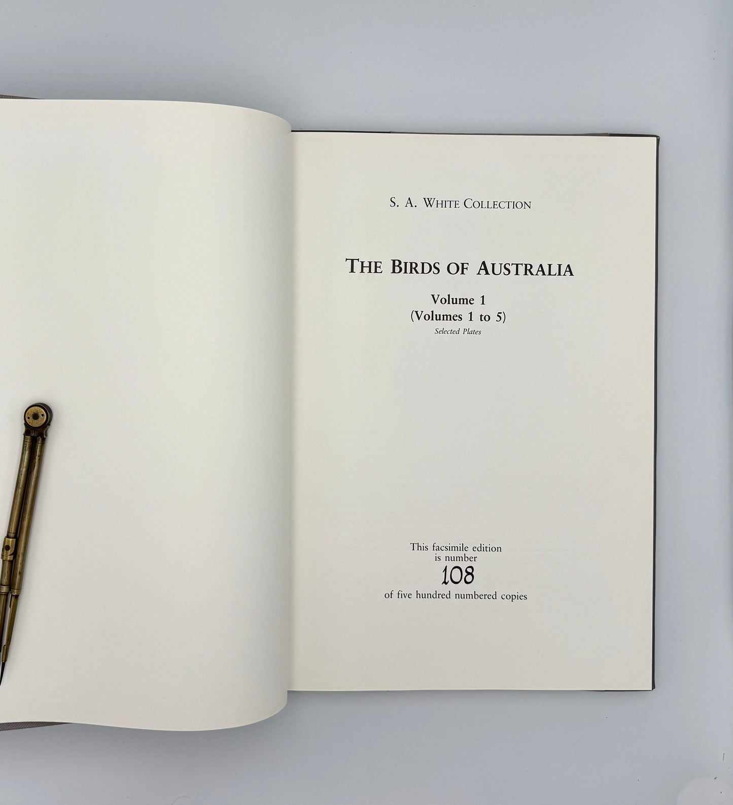 Gregory M. Mathews' - The Birds of Australia - S. A. White Collection (Number 108 of 500)