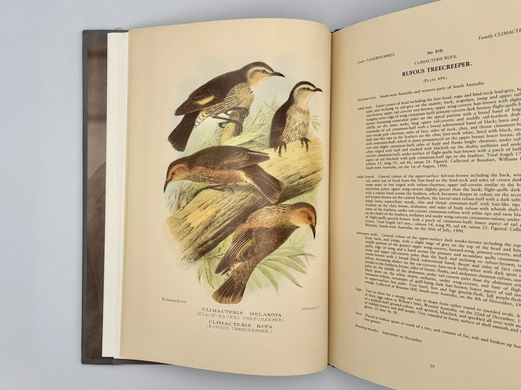 Gregory M. Mathews' - The Birds of Australia - S. A. White Collection (Number 108 of 500)