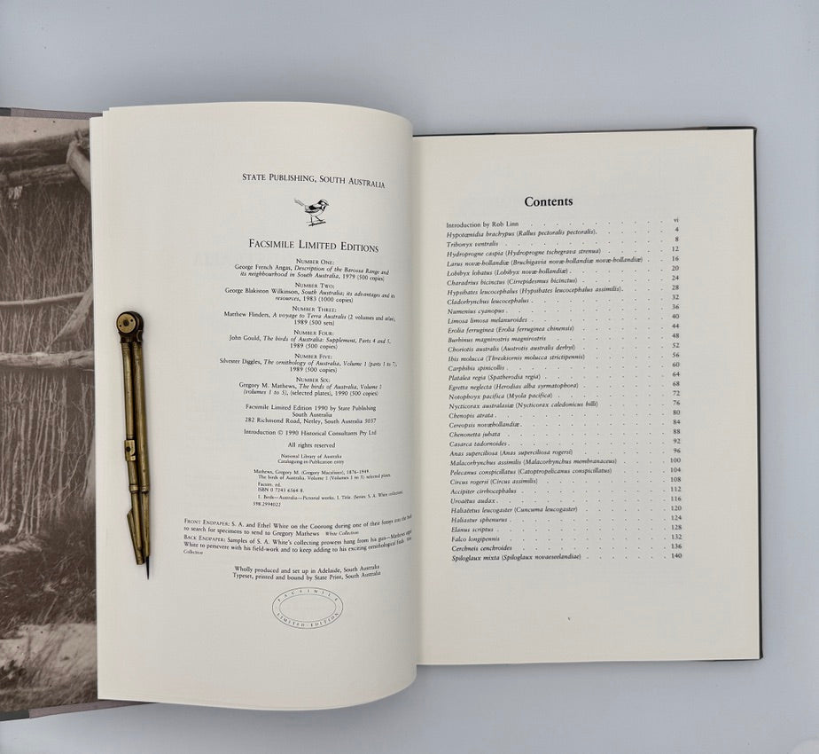 Gregory M. Mathews' - The Birds of Australia - S. A. White Collection (Number 108 of 500)