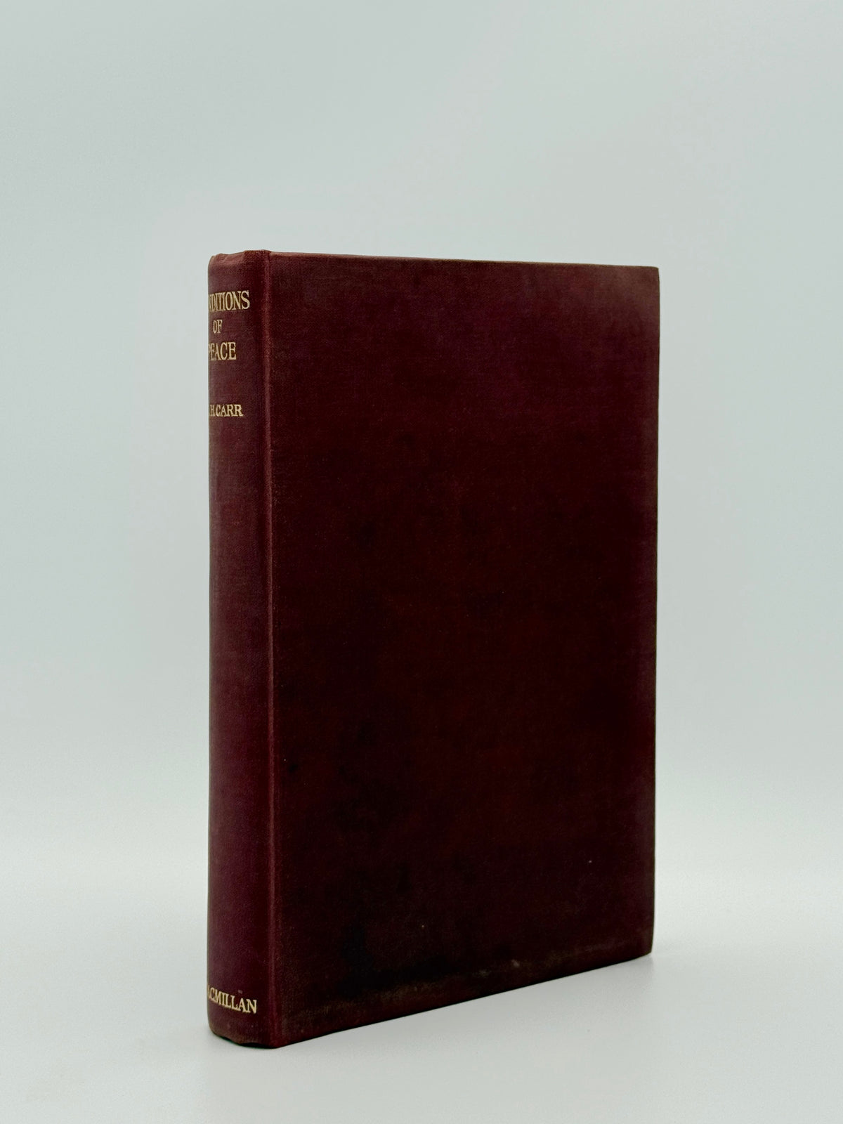 CARR, Edward Hallett - Conditions of Peace (1942)