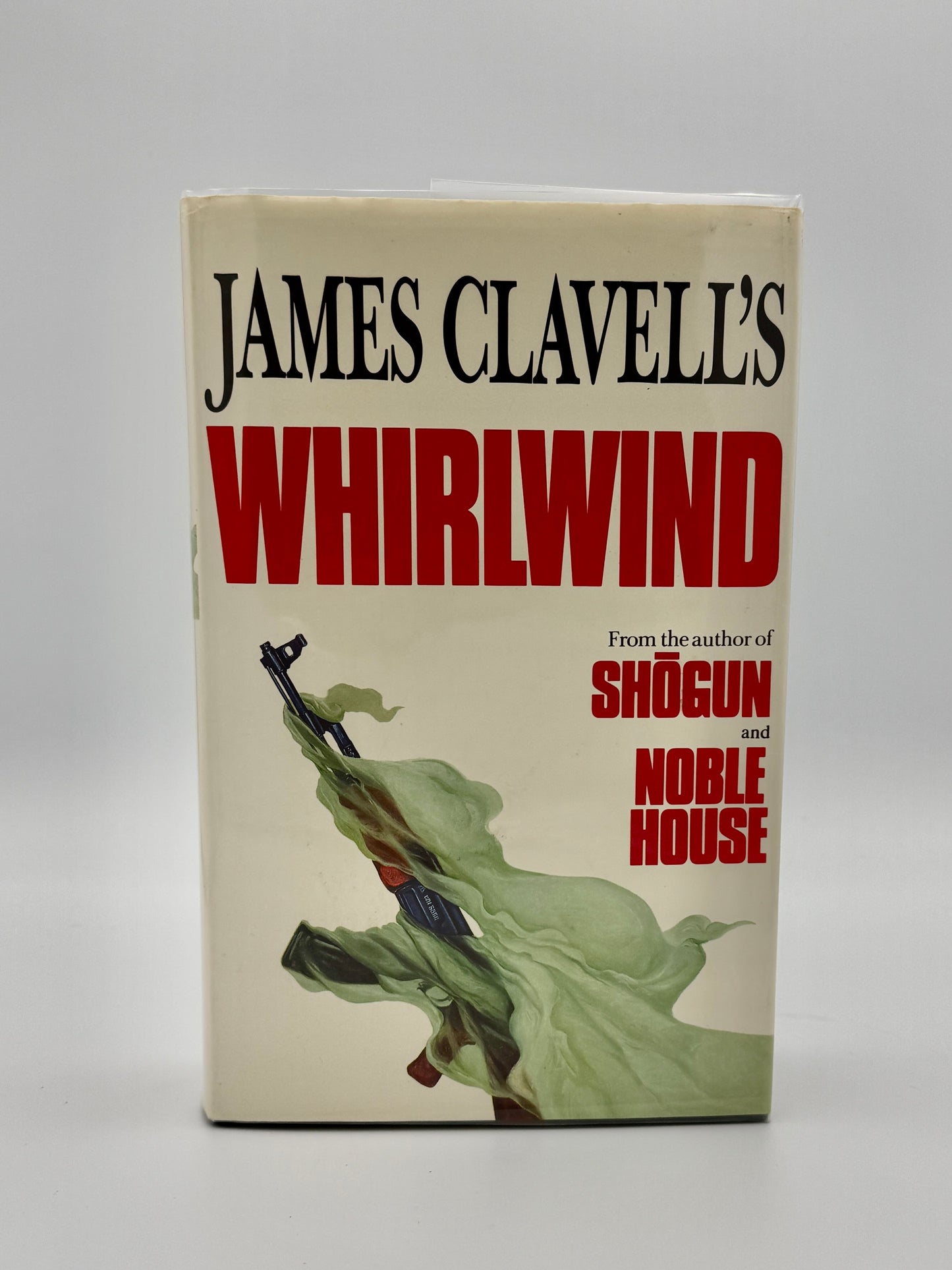 Whirlwind – James Clavell - UK First Edition Hardcover, 1986 (Asia Saga)