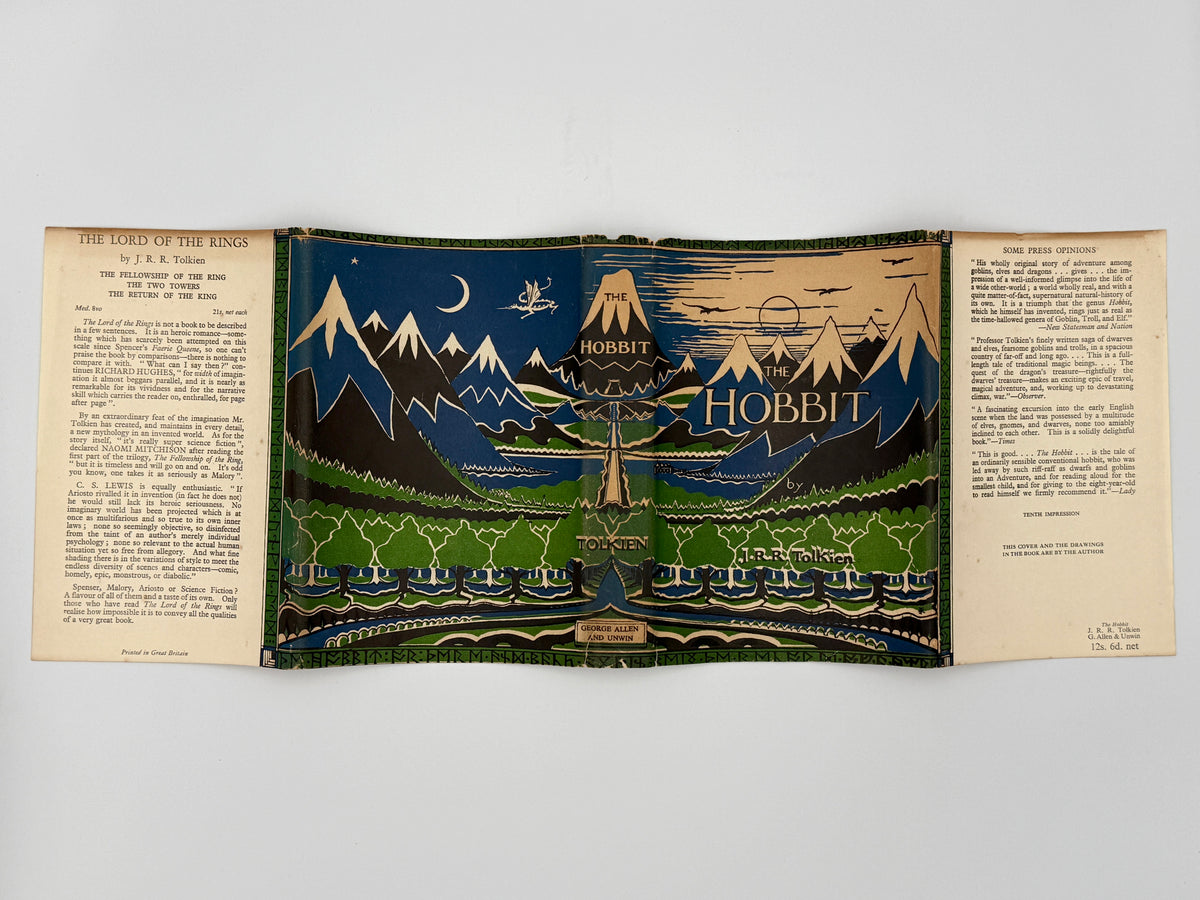 TOLKIEN, J. R. R. - The Hobbit, or There and Back Again (Tenth impression, 1958)