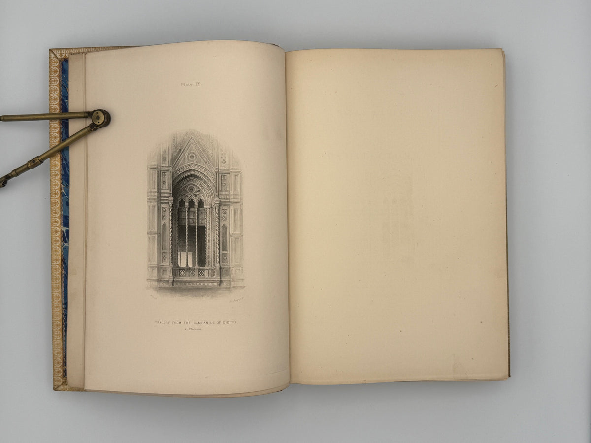 Ruskin, John - The Seven Lamps of Architecture - Vellum 6th Edition (1889)