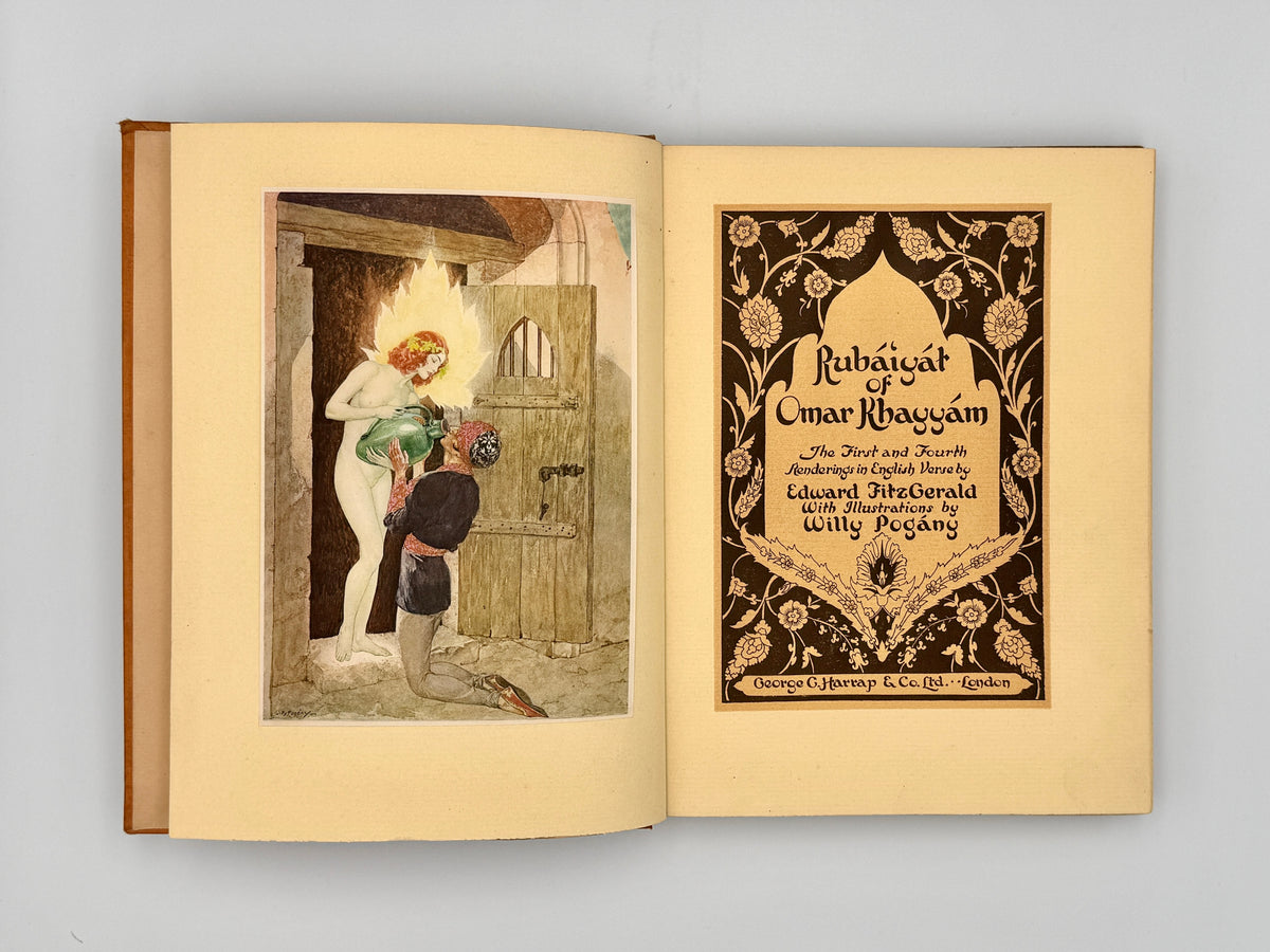 FITZGERALD, Edward - Rubáiyát of Omar Khayyám - Illustrated First Edition (1930)