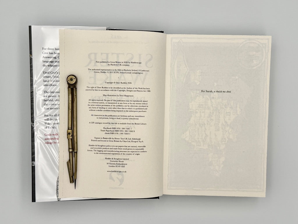 Sister Wake - Dave Rudden - Goldsboro SIGNED EXCLUSIVE EDITION