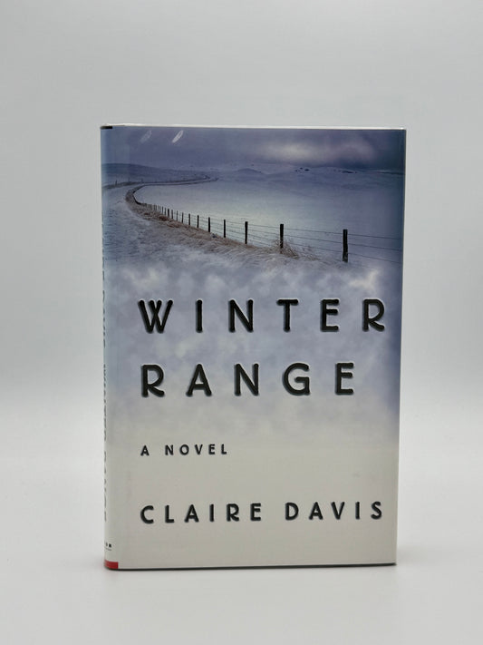 Claire Davis - Winter Range - SIGNED US 1st Edition - Hardcover (2000)
