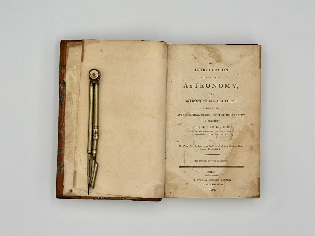 John Keill, An Introduction to the True Astronomy, Dublin, 1802