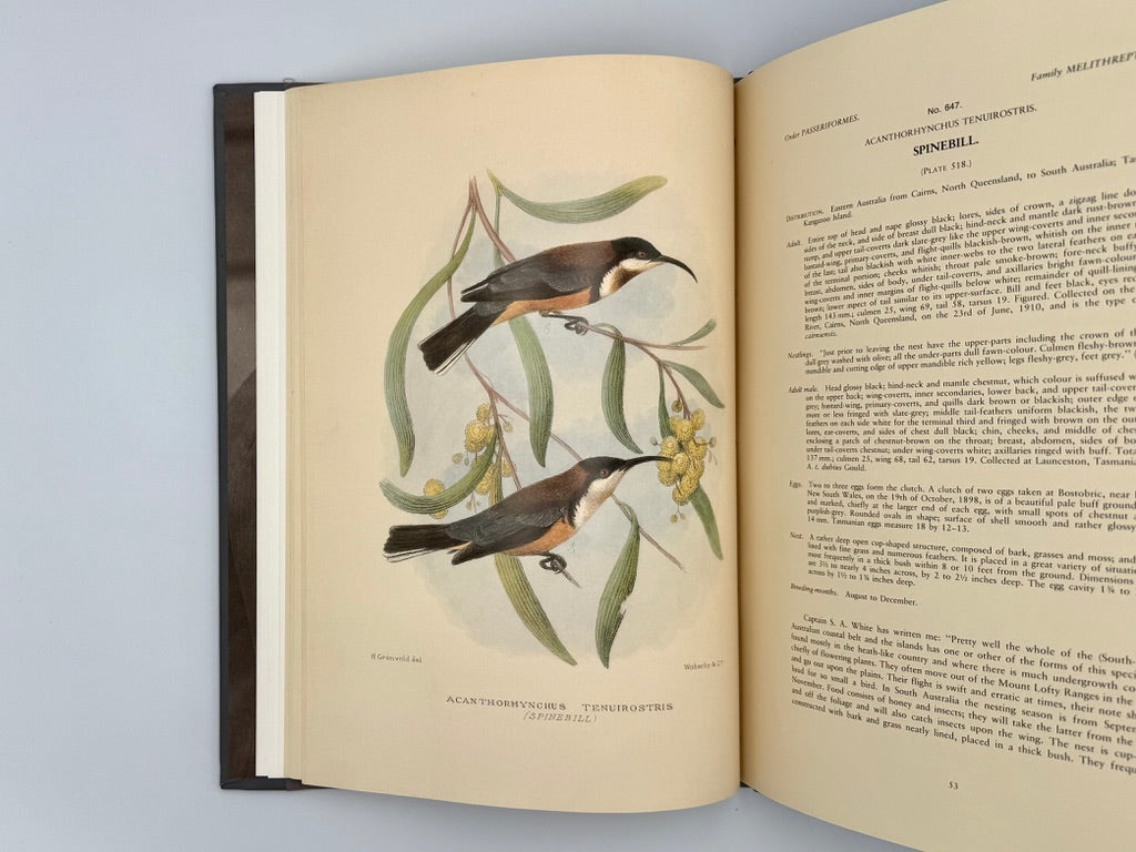 Gregory M. Mathews' - The Birds of Australia - S. A. White Collection (Number 108 of 500)