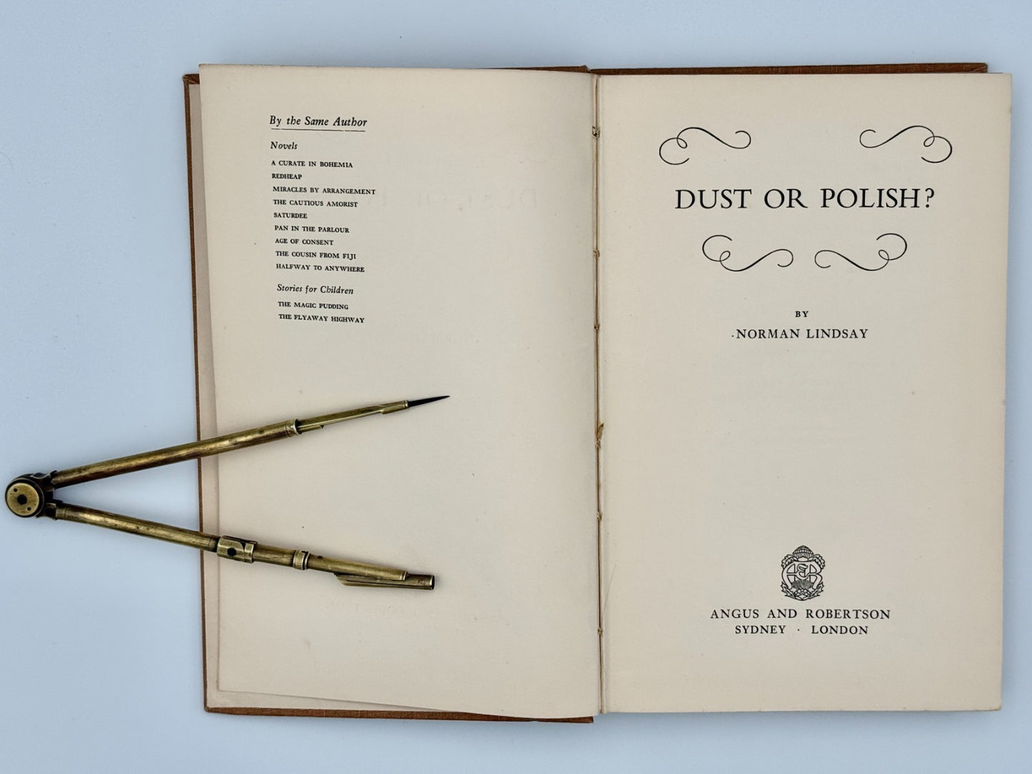 RARE 1950 Dust or Polish – Norman Lindsay - 1st Edition Hardcover with Jacket1