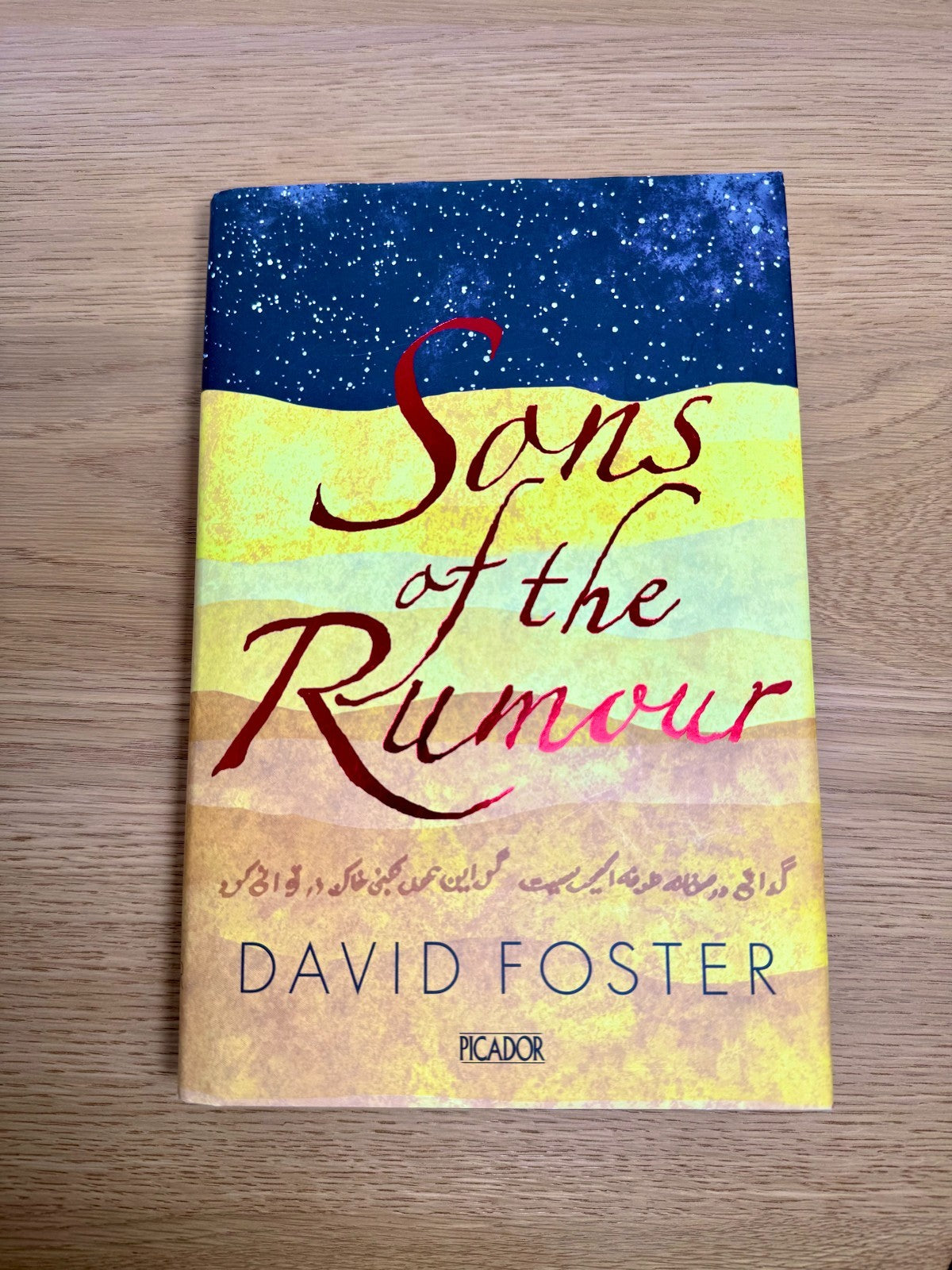 SIGNED FIRST Edition - Sons of the Rumour – David Foster – Hardcover – Australia0