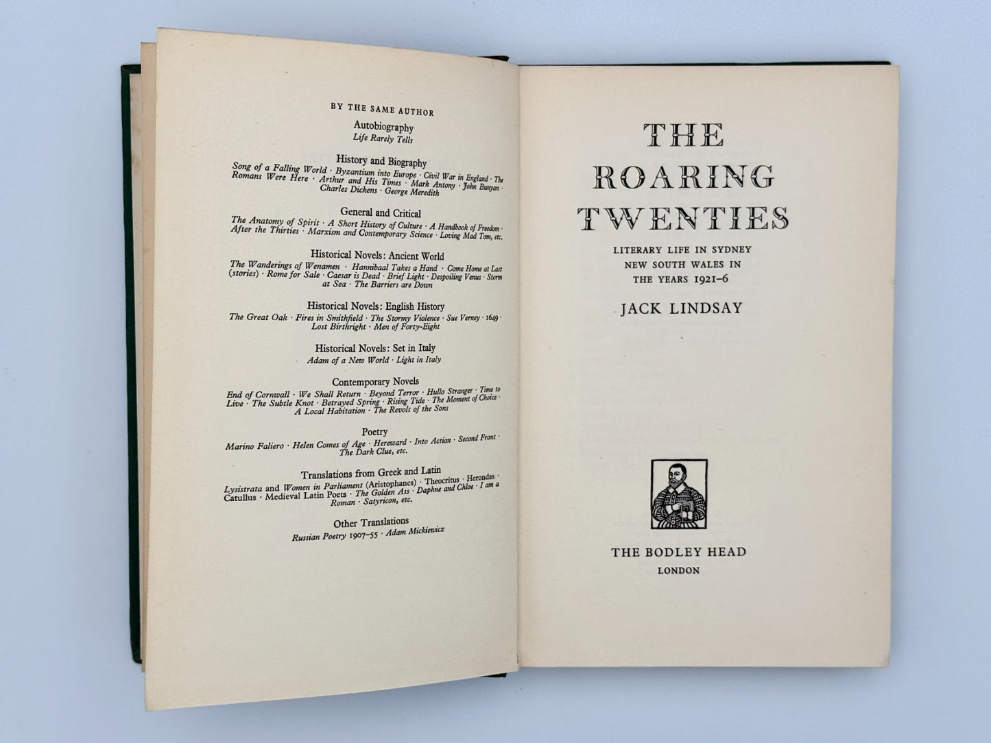 The Roaring Twenties – Jack Lindsay | First Edition HC w/ Dust Jacket (1960)4