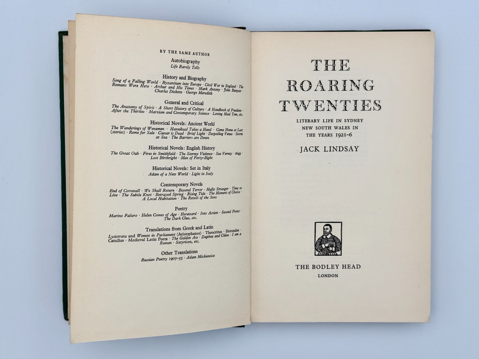 The Roaring Twenties – Jack Lindsay | First Edition HC w/ Dust Jacket (1960)4