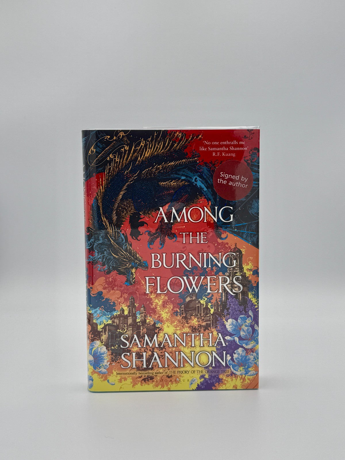 SIGNED - Among the Burning Flowers - Samantha Shannon (2025, Hardcover)0