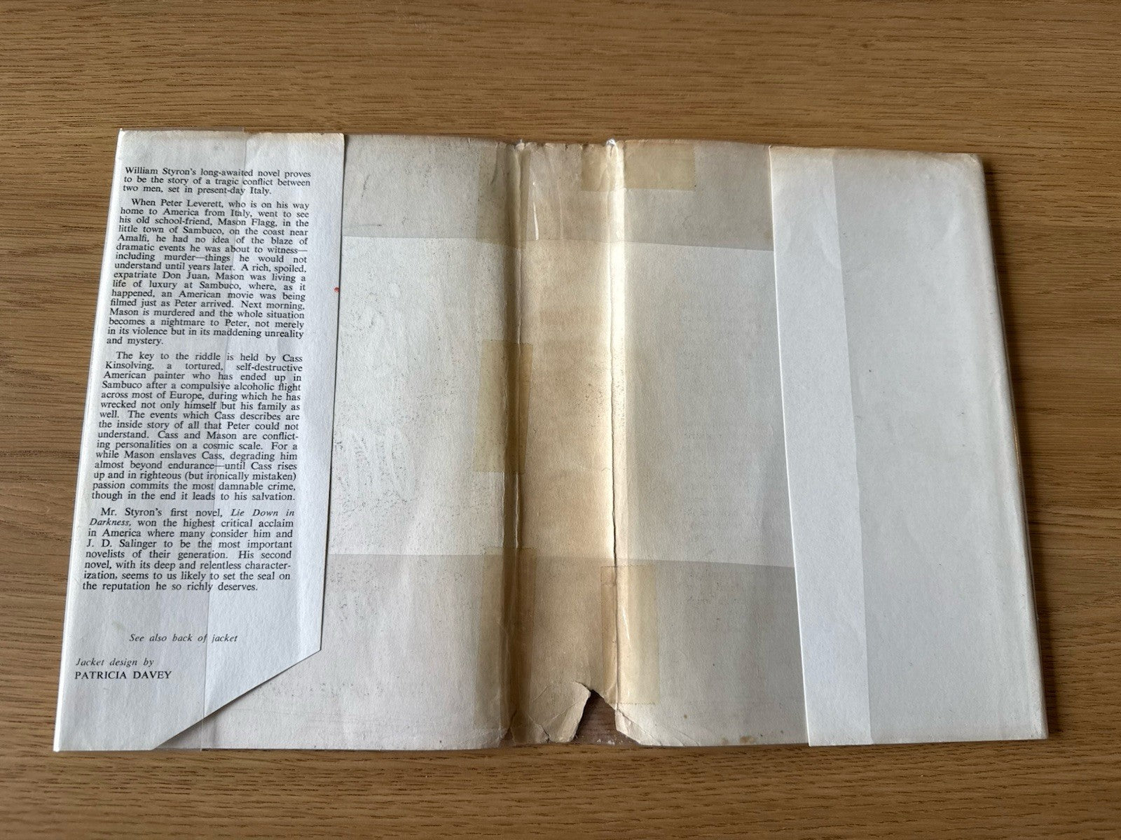UK FIRST EDITION - Set This House on Fire - William Styron - Hardcover (1961)4
