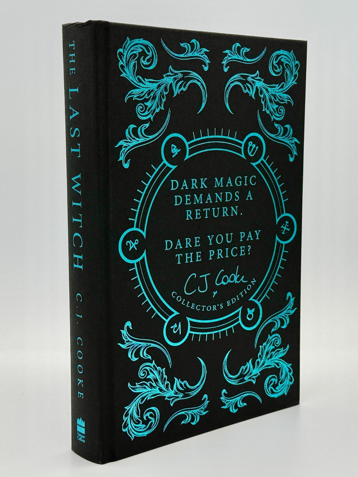 The Last Witch - C.J. Cooke - SIGNED UK First Edition 1st Print Hardcover - 20254