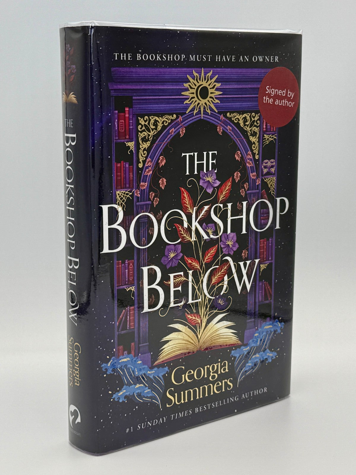 Georgia Summers - The Bookshop Below – SIGNED UK First Edition Hardcover, 20250