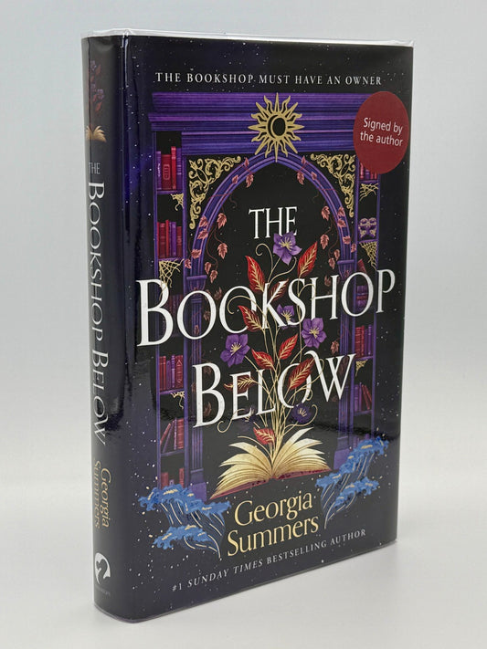 Georgia Summers - The Bookshop Below – SIGNED UK First Edition Hardcover, 20250