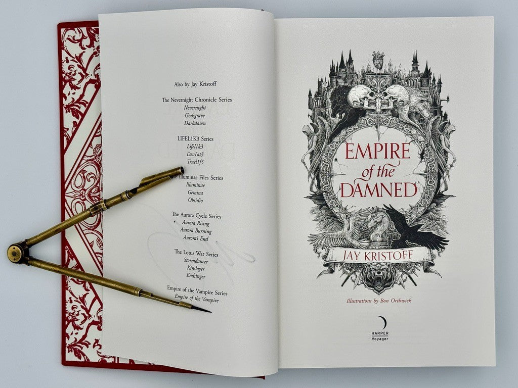 Empire of the Damned [Illustrated Special Edition] by Jay Kristoff Hardcover3