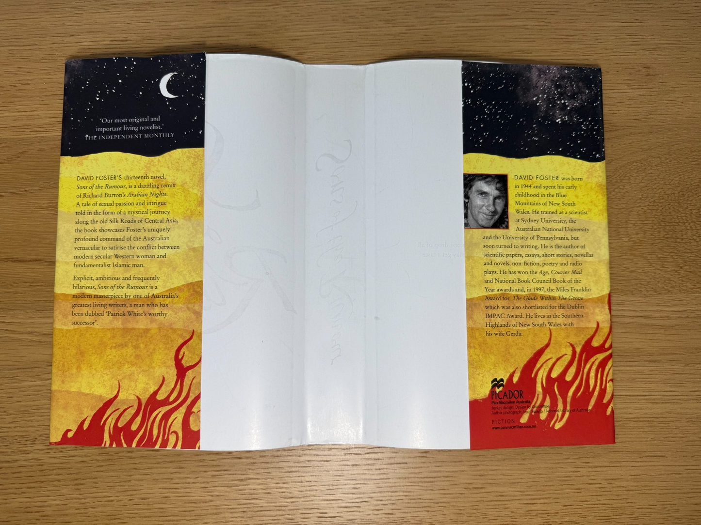 SIGNED FIRST Edition - Sons of the Rumour – David Foster – Hardcover – Australia4