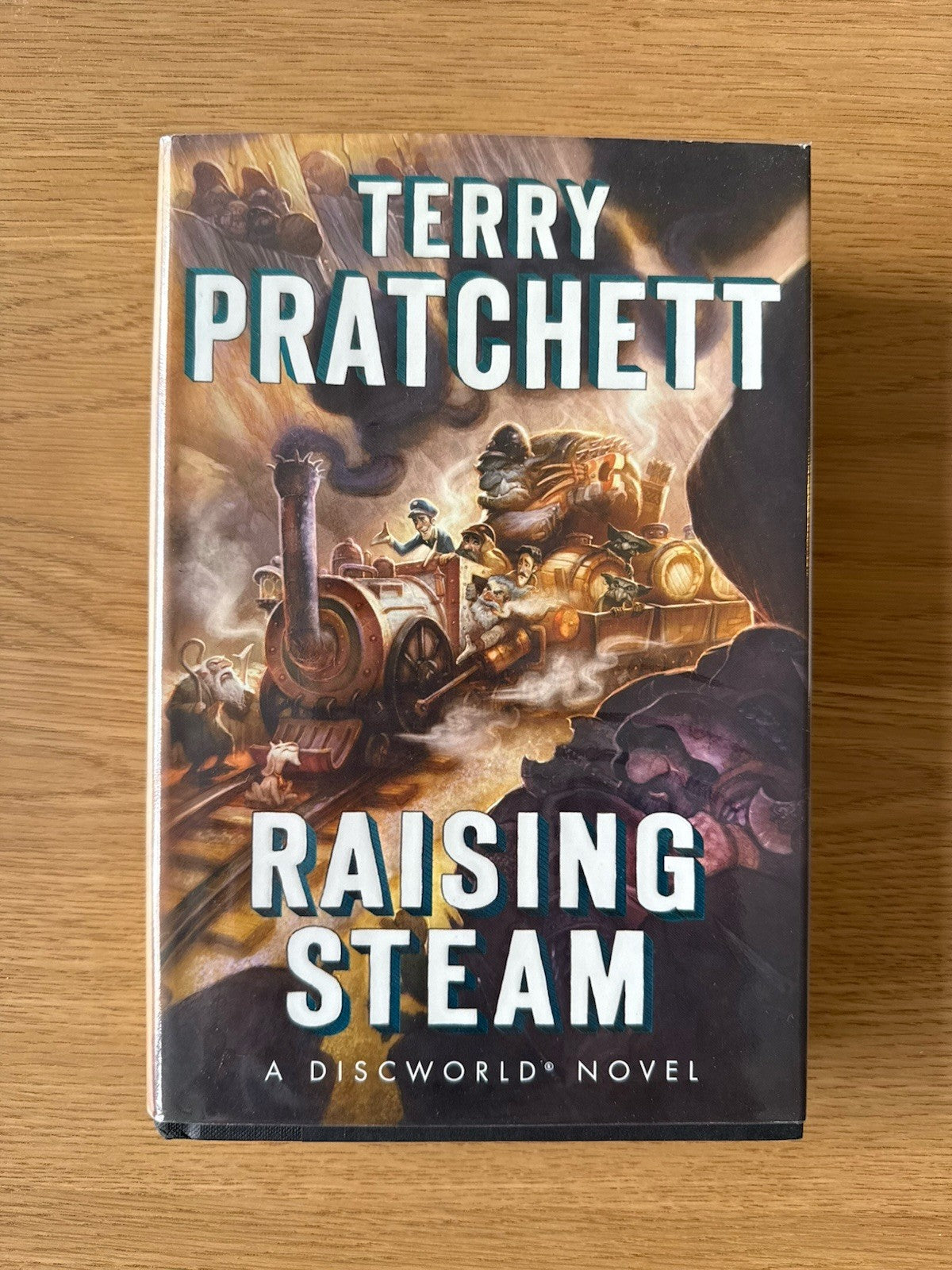 Raising Steam - Terry Pratchett - US First Edition - Hardcover, 20140