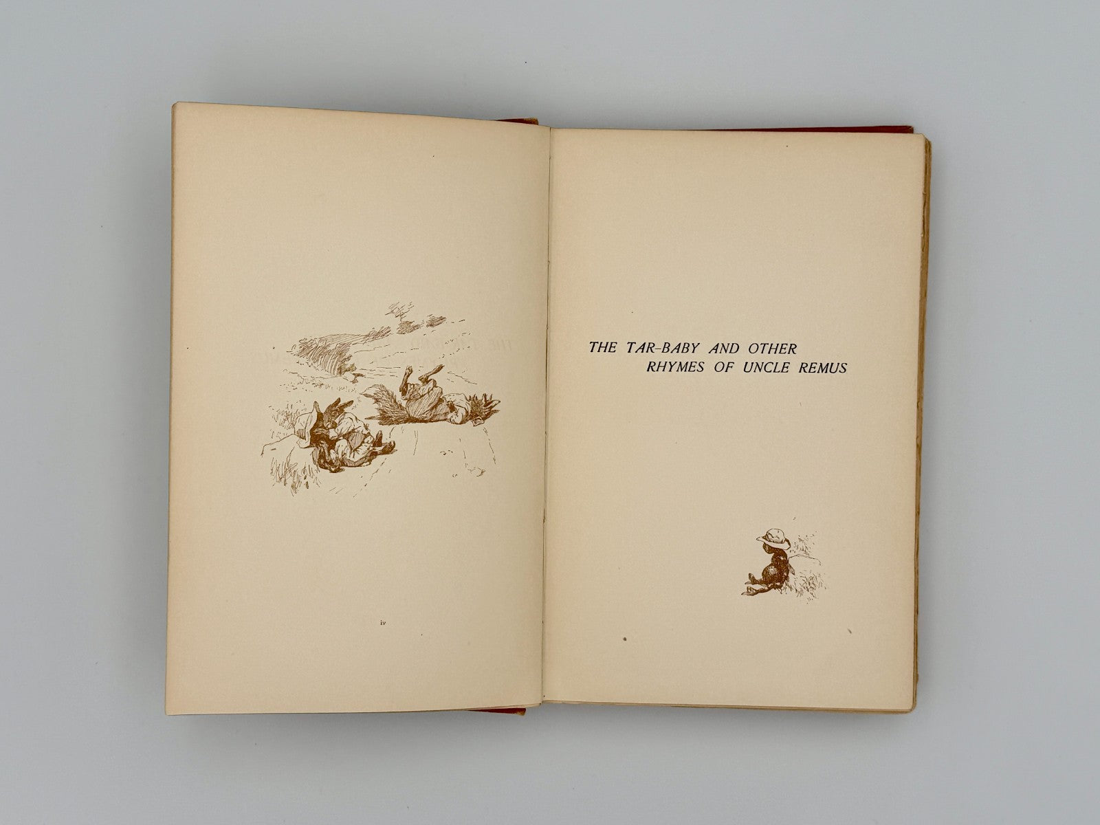 1904 First Edition - Uncle Remus & Tar-Baby – Joel Chandler Harris – Illustrated6