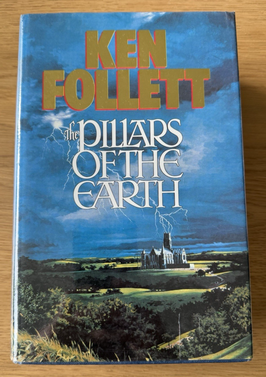 SIGNED later printing – The Pillars of the Earth – Ken Follett – Hardcover0