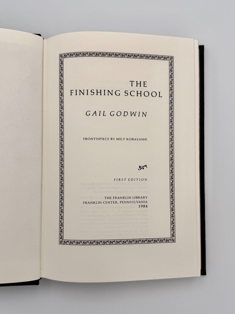 Gail Godwin - The Finishing School -Franklin Library Edition - 19844