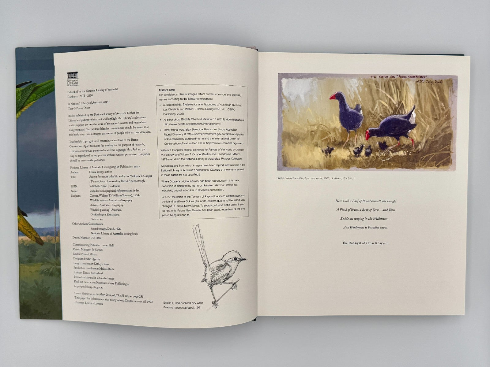 An Eye for Nature The Life and Art of William T Cooper - Penny Olsen2
