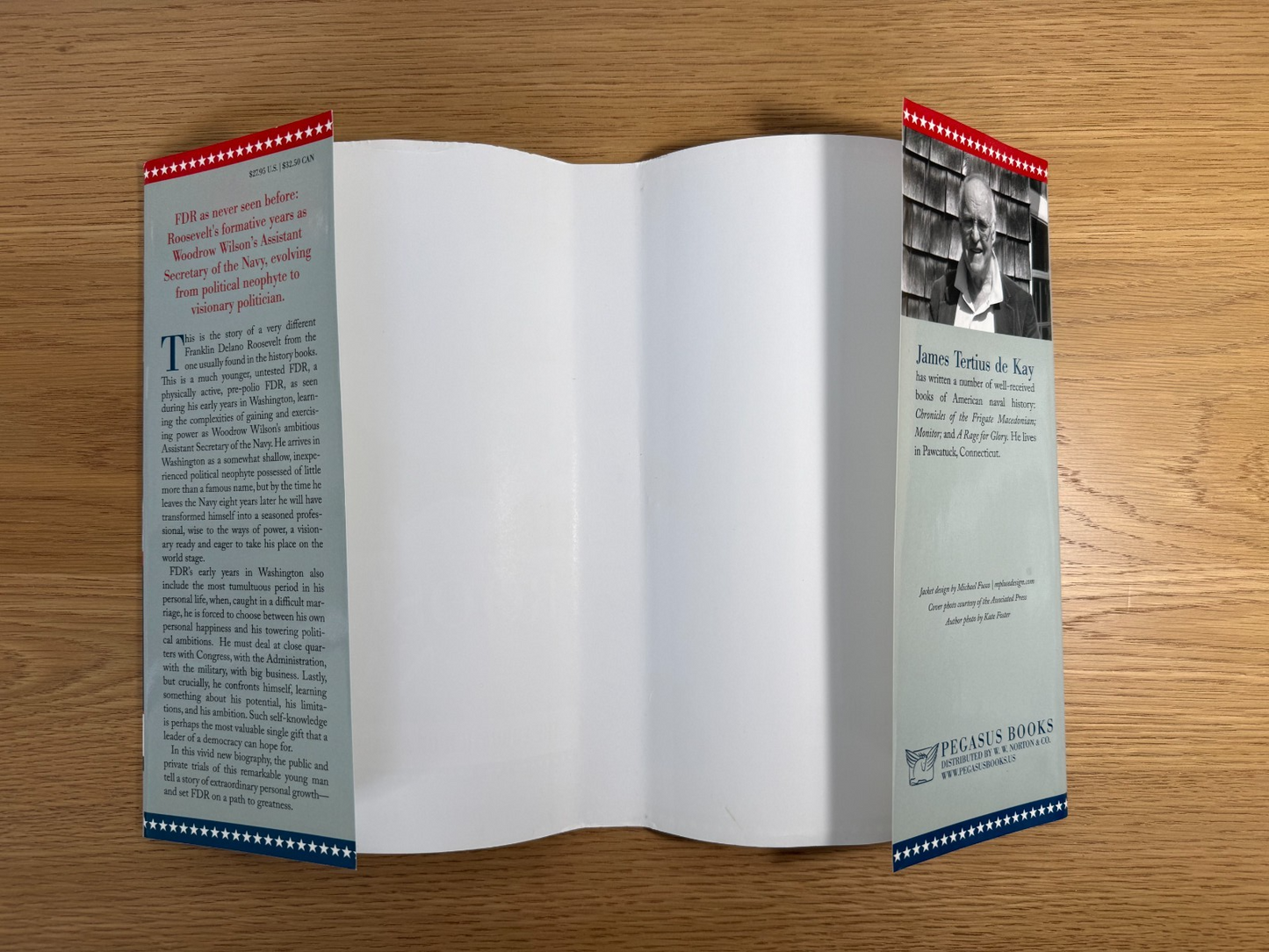 SIGNED 1st Edition - Roosevelt’s Navy – James Tertius de Kay – Hardcover (2012)3
