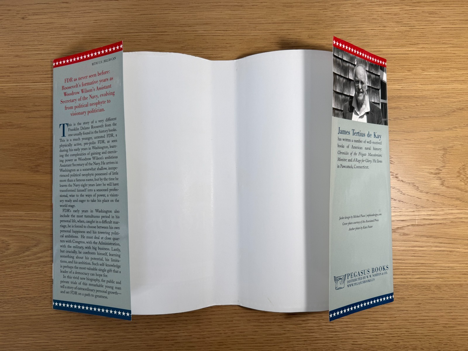 SIGNED 1st Edition - Roosevelt’s Navy – James Tertius de Kay – Hardcover (2012)3