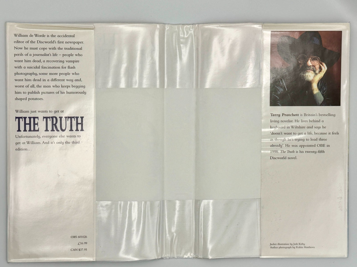 The Truth – Terry Pratchett (UK First Edition Hardcover, 2000, with Dust Jacket)3