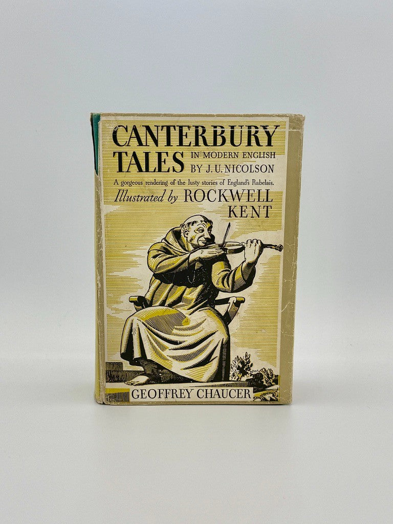 Canterbury Tales – Geoffrey Chaucer – Rockwell Kent Illus. – 1934 Garden City HC0