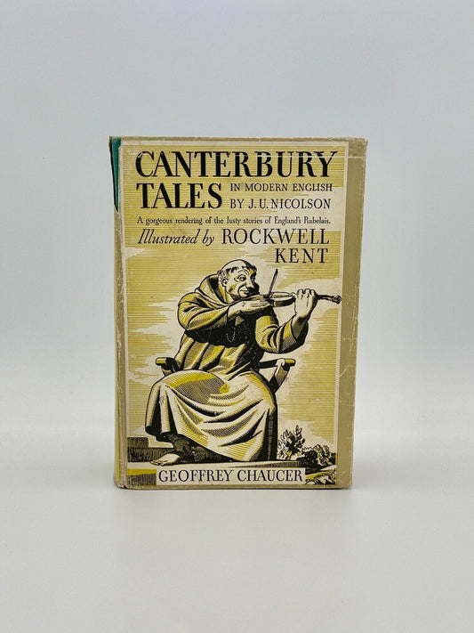 Canterbury Tales – Geoffrey Chaucer – Rockwell Kent Illus. – 1934 Garden City HC0