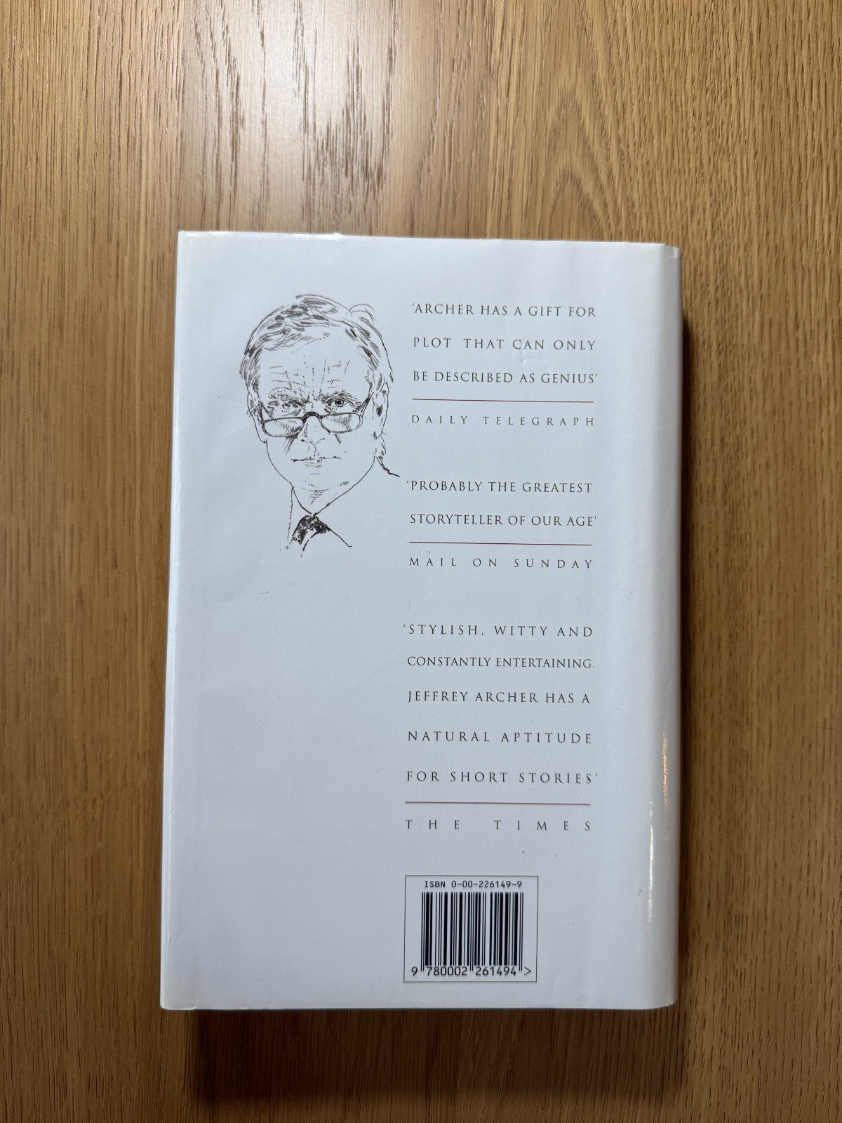 SIGNED UK 1st Edition - To Cut a Long Story Short - Jeffrey Archer3