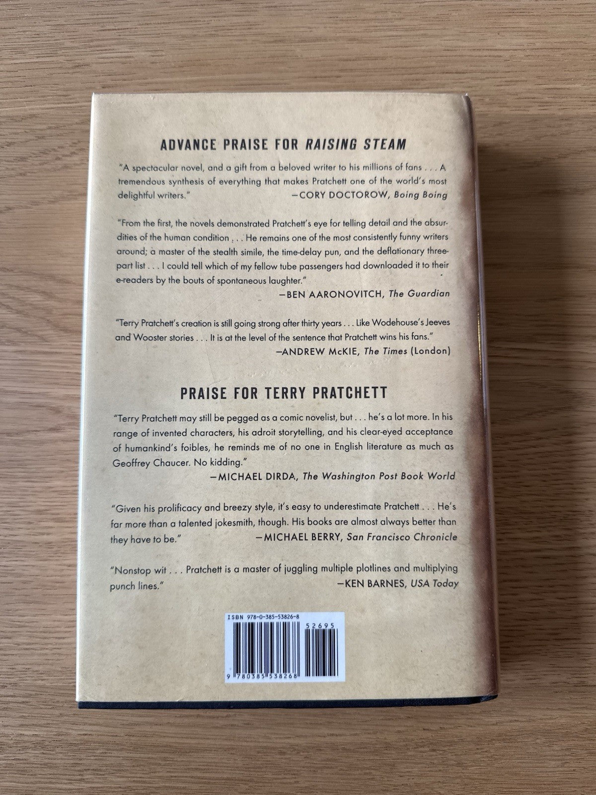 Raising Steam - Terry Pratchett - US First Edition - Hardcover, 20143