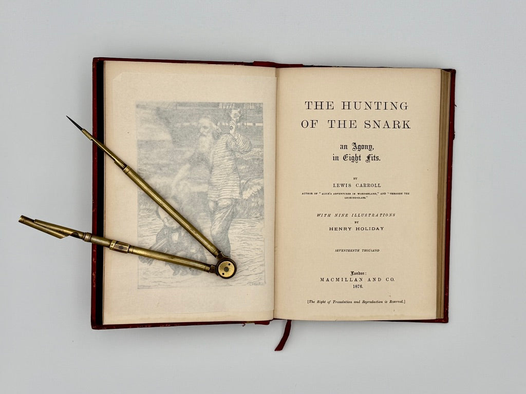 Lewis Carroll - The Hunting of the Snark - Second Reprint Dec 1876