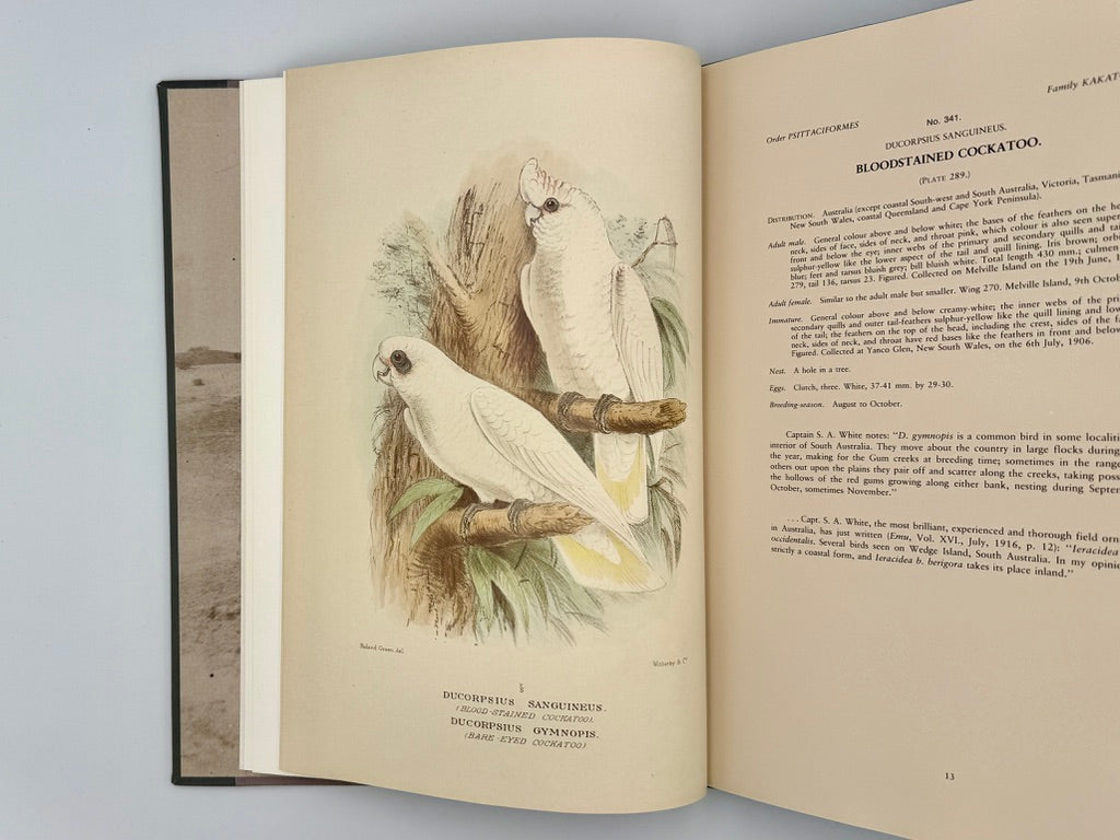 Gregory M. Mathews' - The Birds of Australia - S. A. White Collection (Number 108 of 500)