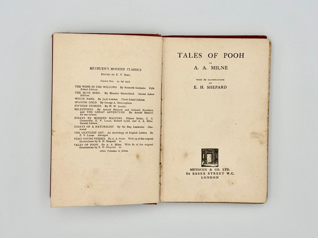 A. A. Milne - Tales of Pooh - Methuen Modern Classic Series