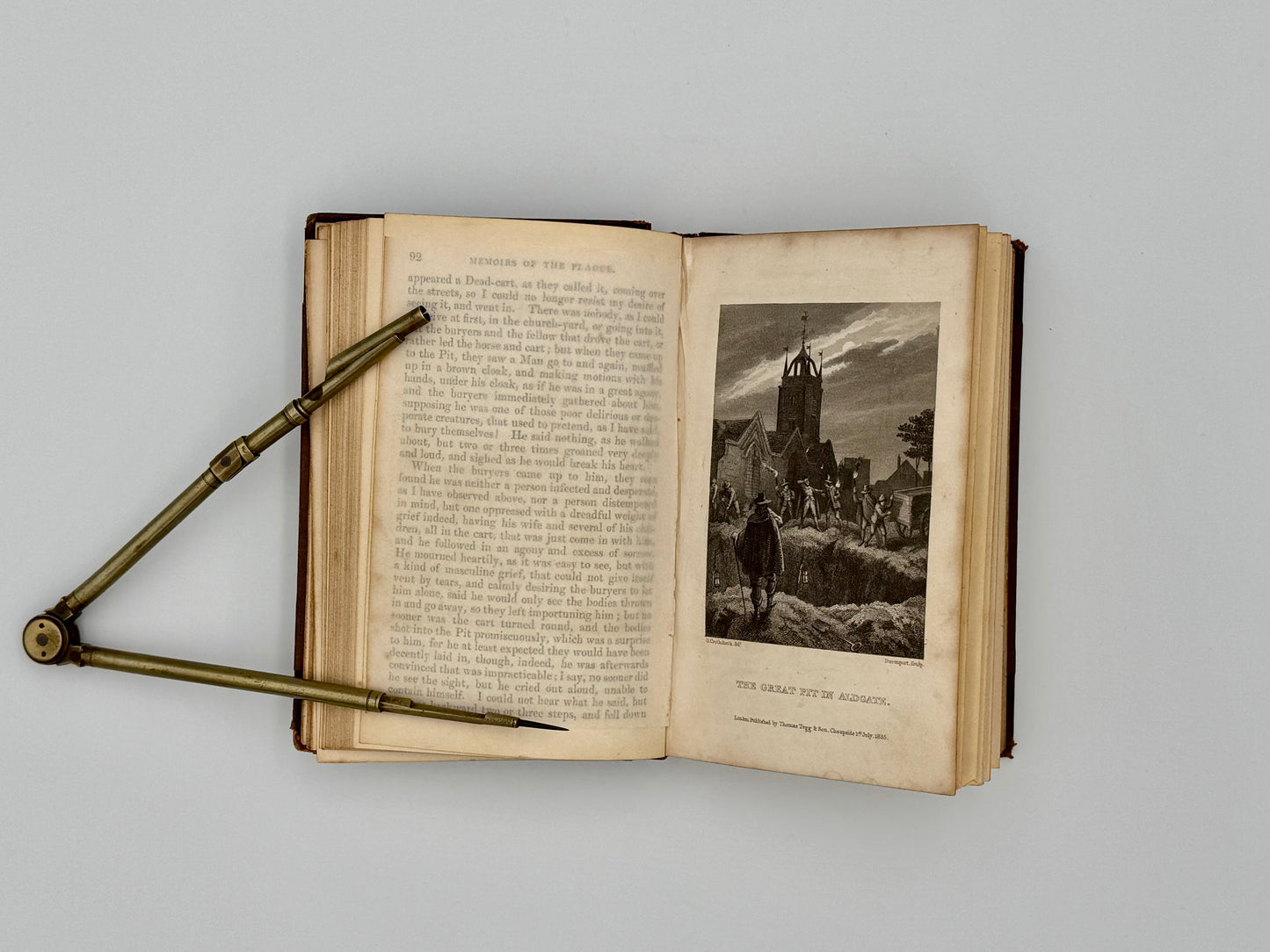 Daniel Defoe - A Journal of the Plague Year - 1835 Thomas Tegg and Son edition