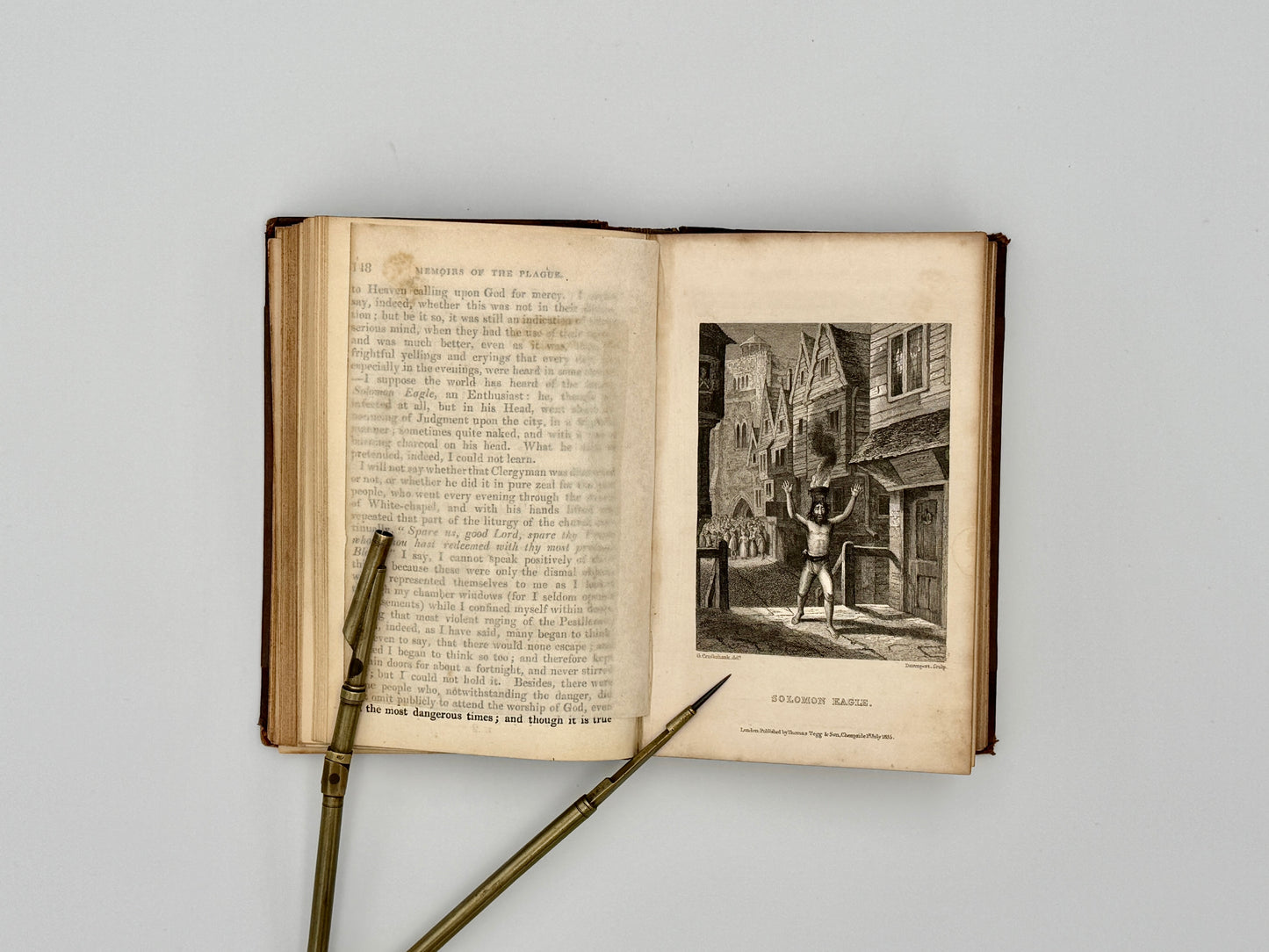 Daniel Defoe - A Journal of the Plague Year - 1835 Thomas Tegg and Son edition