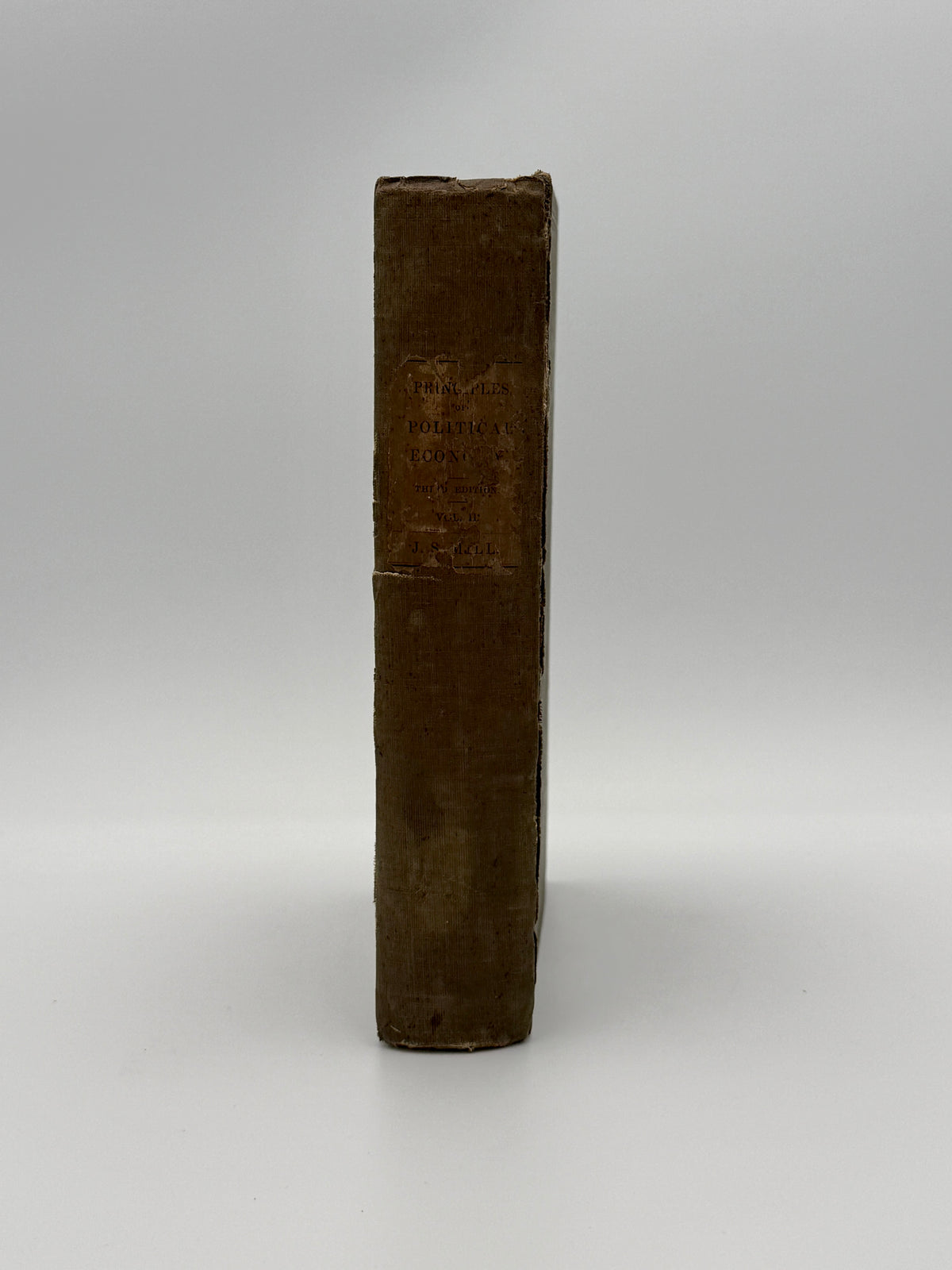 MILL, John - Stuart Principles of Political Economy (1852