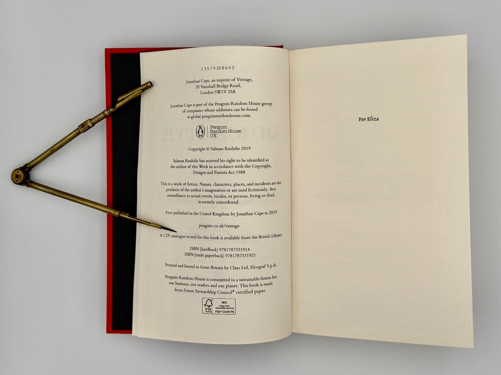 Salman Rushdie - Quichotte - Signed First UK Edition