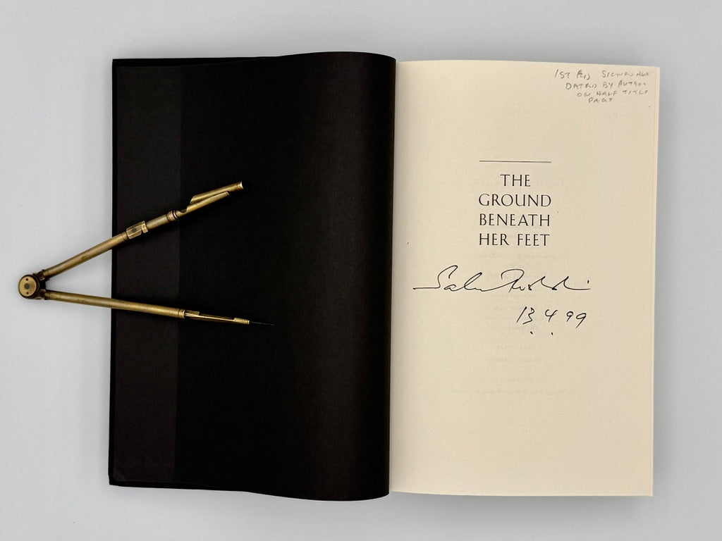 Salman Rushdie - The Ground Beneath Her Feet - Signed First UK Edition